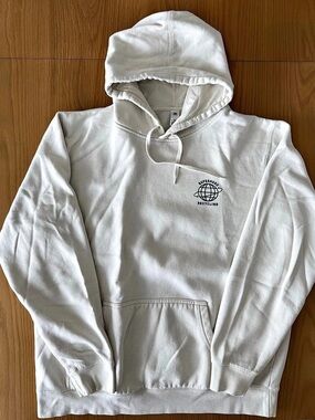 AS Colour Superhero RecyclingStencil Hood White Hoodie XL